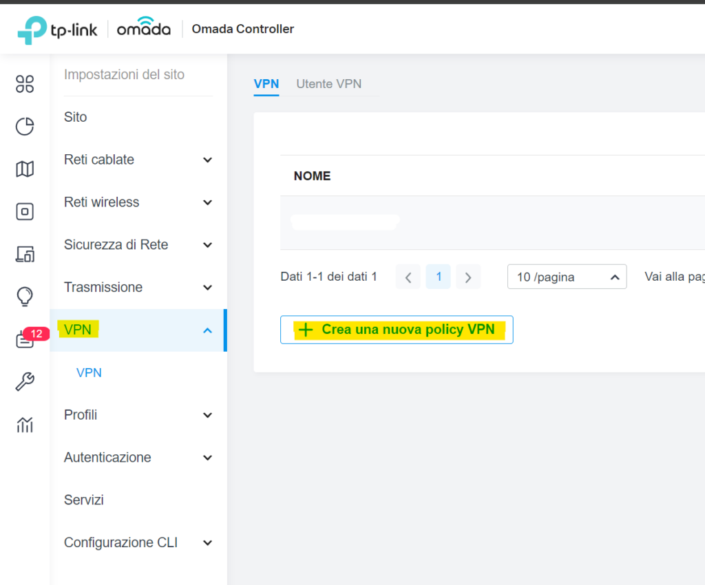 vpn ipsec omada