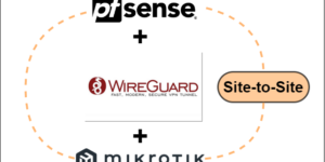Wireguard site-to-site Mikrotik Pfsense