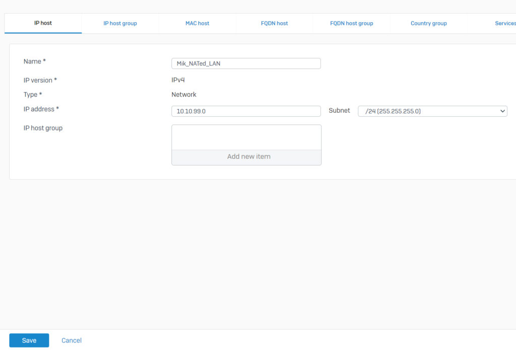 Mikrotik nated LAN