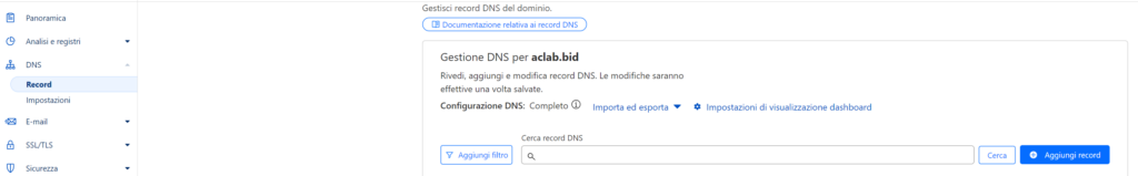 aggiungi record Mikrotik con DDNS Cloudflare